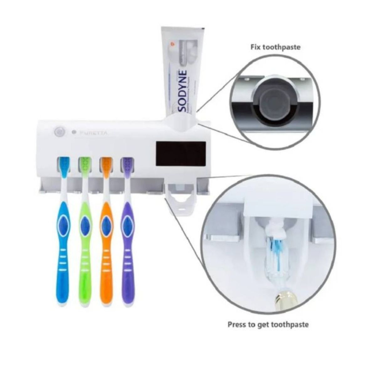 OEM - Esterilizador de Cepillos de Dientes Inteligente con Protección UV