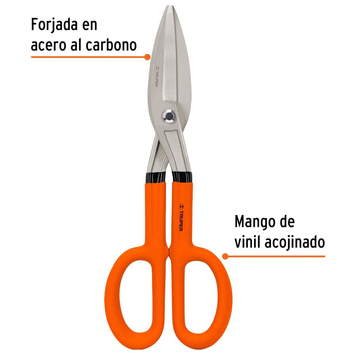 TRUPER - Tijera para hojalatero corta lata 14 pulgadas Truper