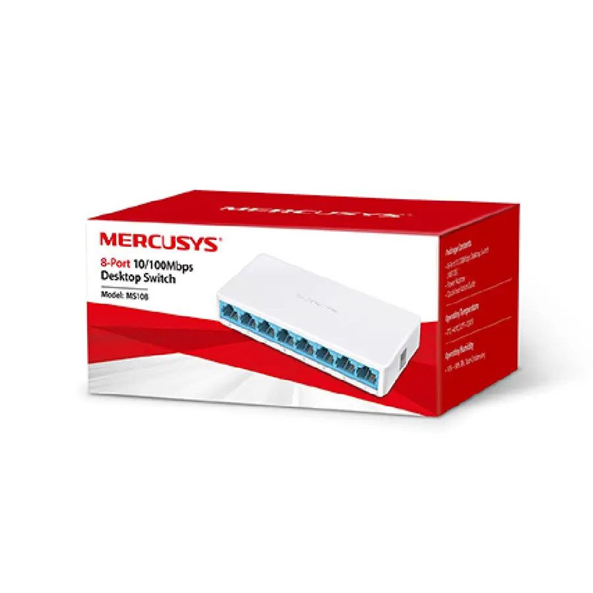 MERCUSYS - Switch Mercusys MS108 Ocho Puertos