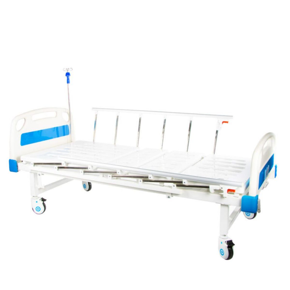 FIRST CARE - Cama Clínica Manual 2 Posiciones Pro - Naranjo