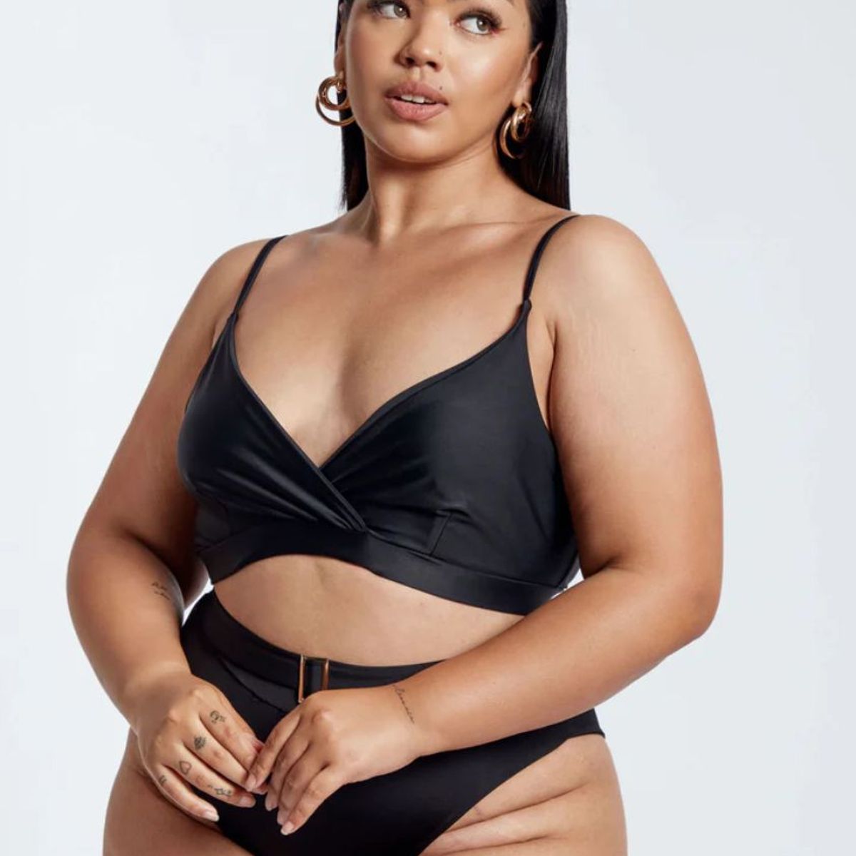 MISS LADY - Ropa de baño Atenea - Negro