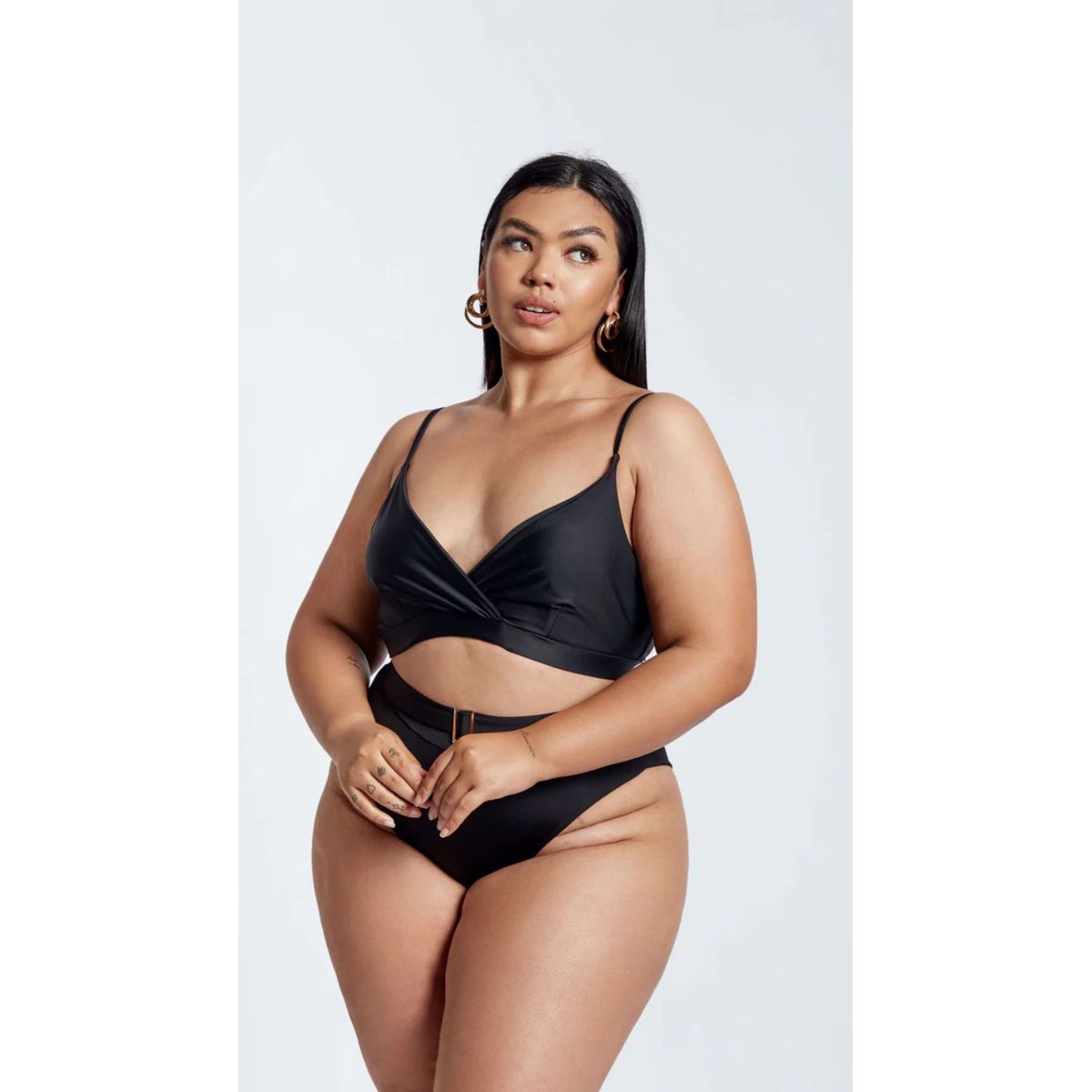 MISS LADY - Ropa de baño Atenea - Negro