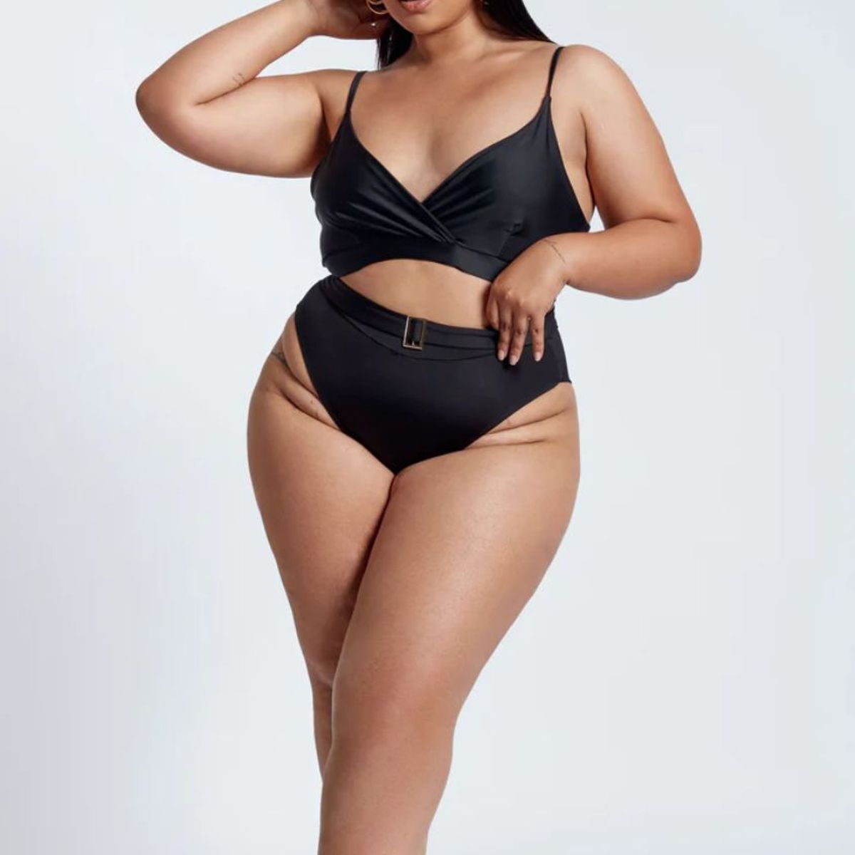 MISS LADY - Ropa de baño Atenea - Negro