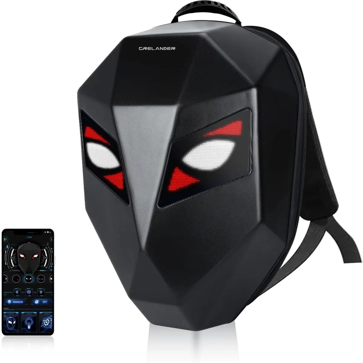 GENERICO - Mochila Led Bluetooth Crelander