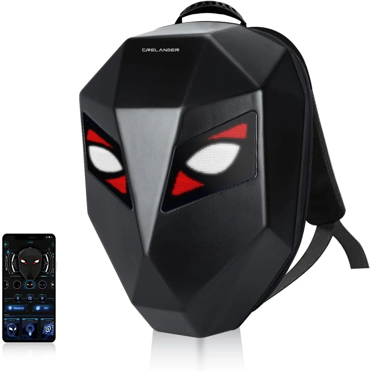 GENERICO - Mochila Led Bluetooth Crelander