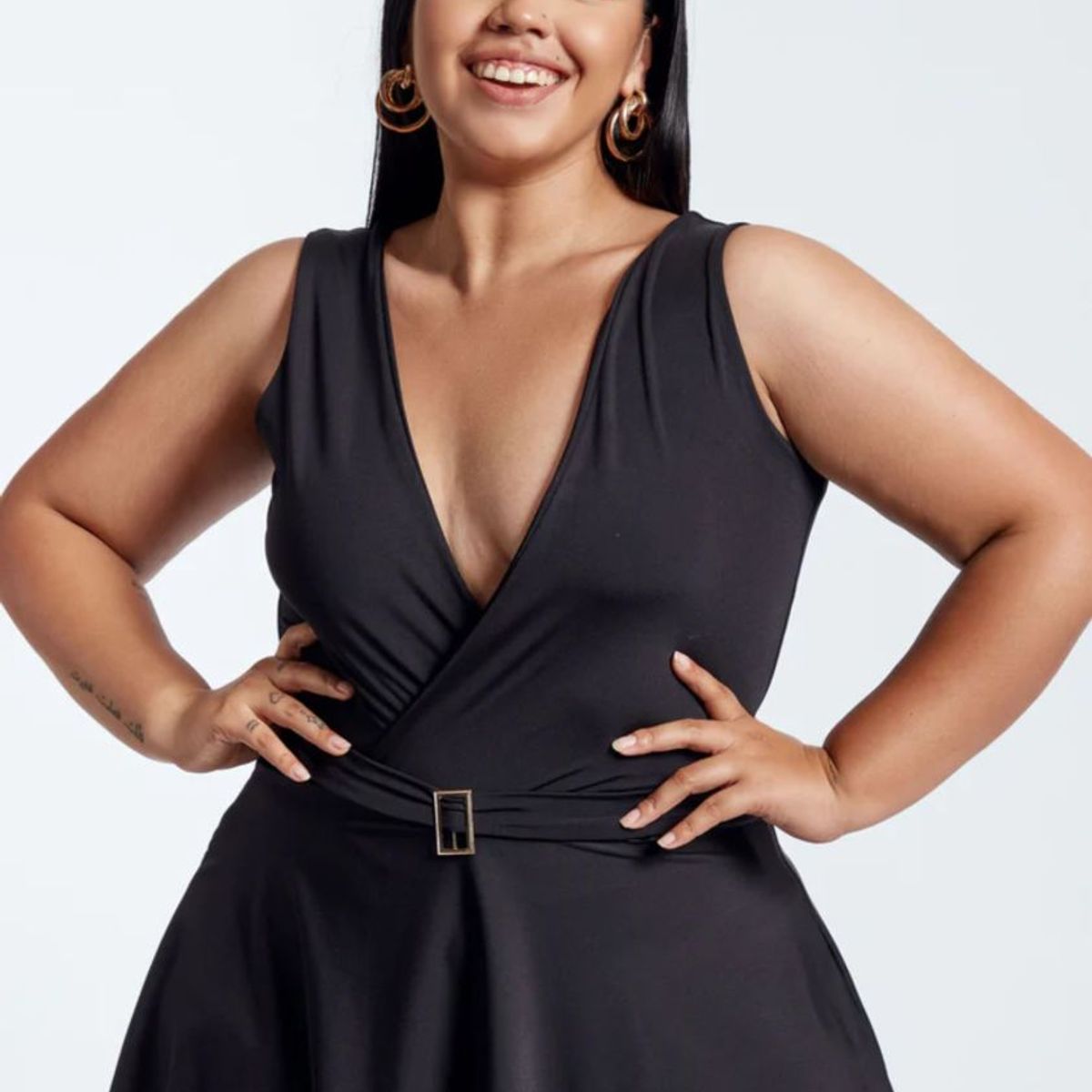 MISS LADY - Ropa de baño Iris - Negro