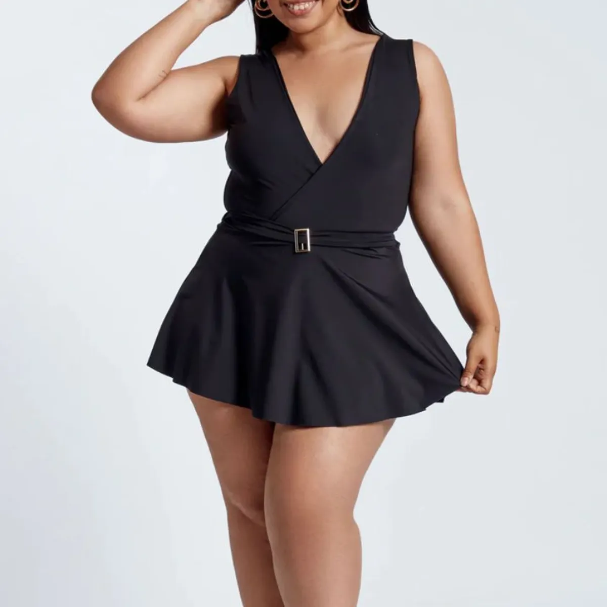 MISS LADY - Ropa de baño Iris - Negro