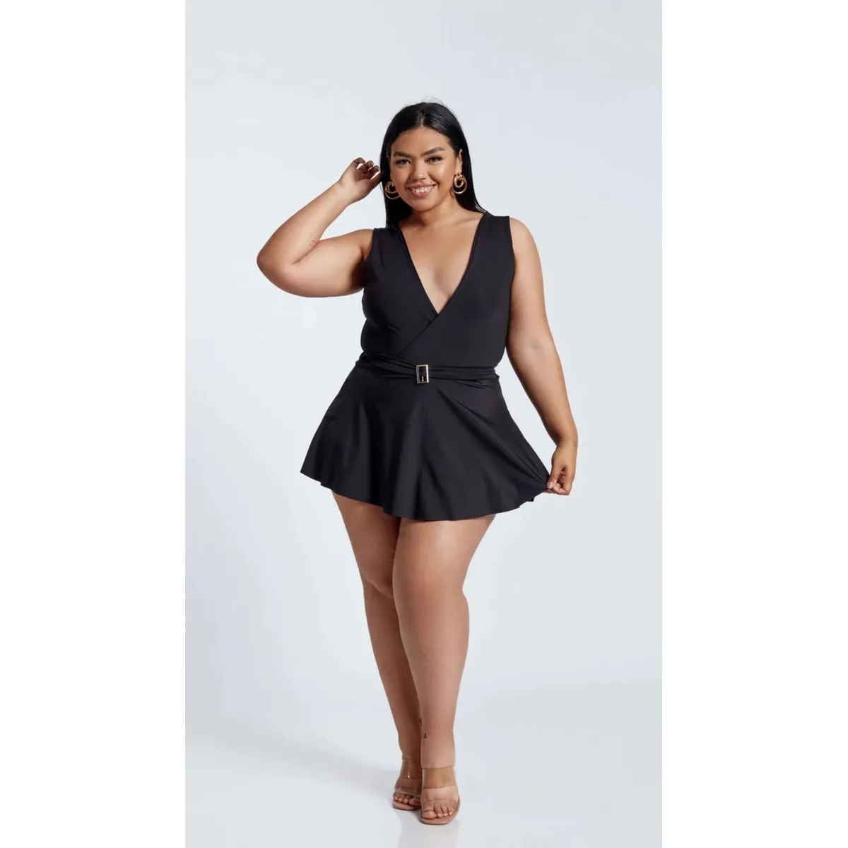 MISS LADY - Ropa de baño Iris - Negro