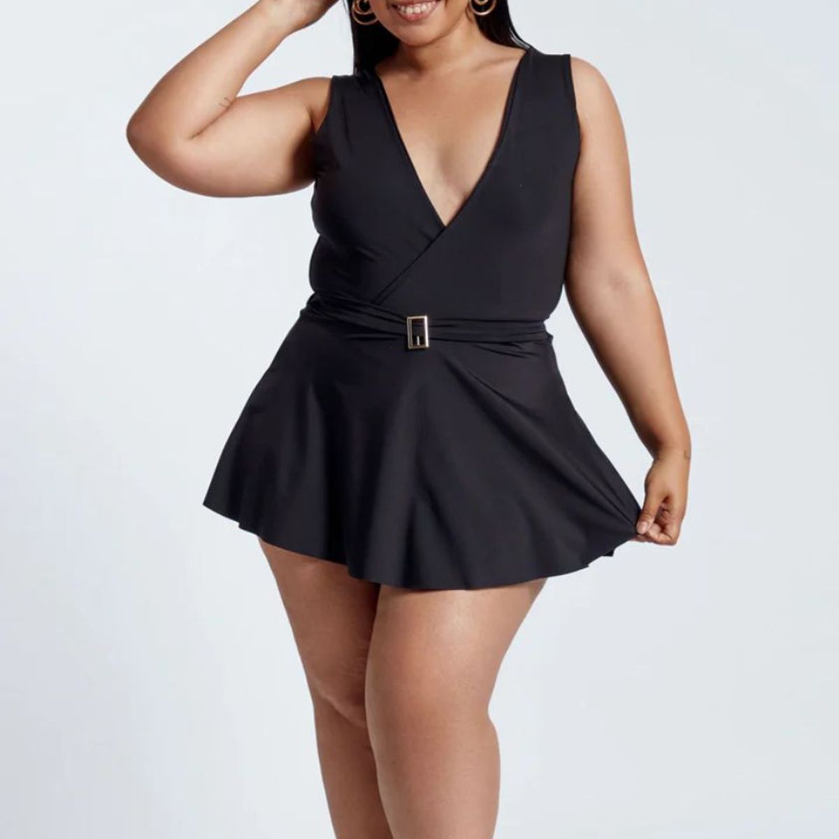 MISS LADY - Ropa de baño Iris - Negro