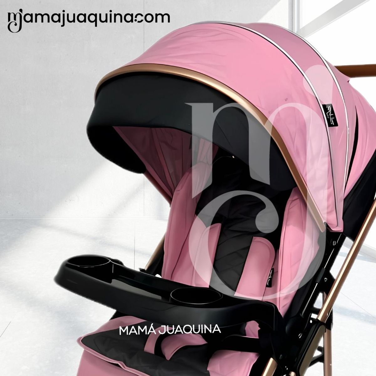 BEAUTIFUL - COCHE CUNA «MERCURY» Pink