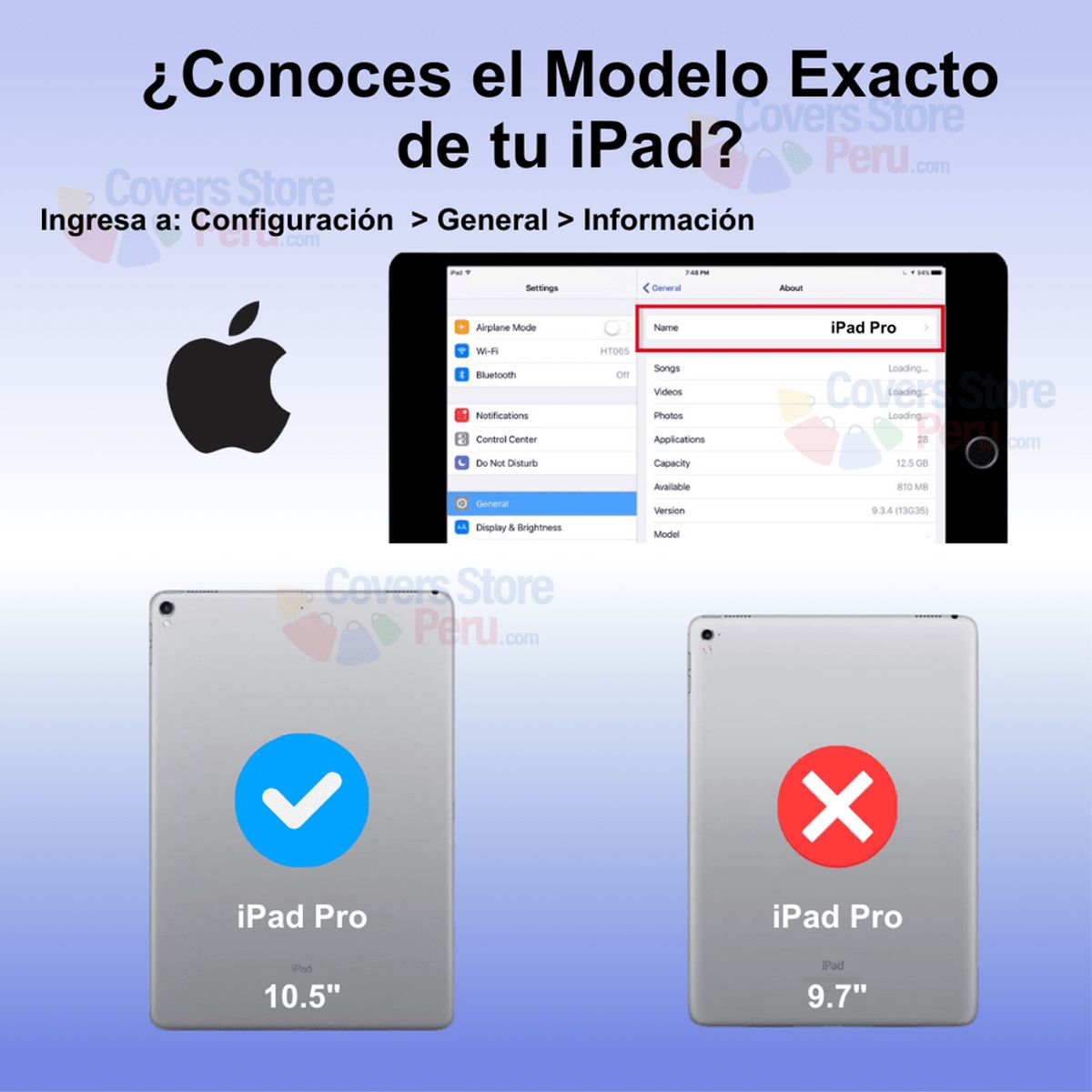 GENERICO - Funda para iPad 105 Imantada  Portalápiz Transparente Antishock