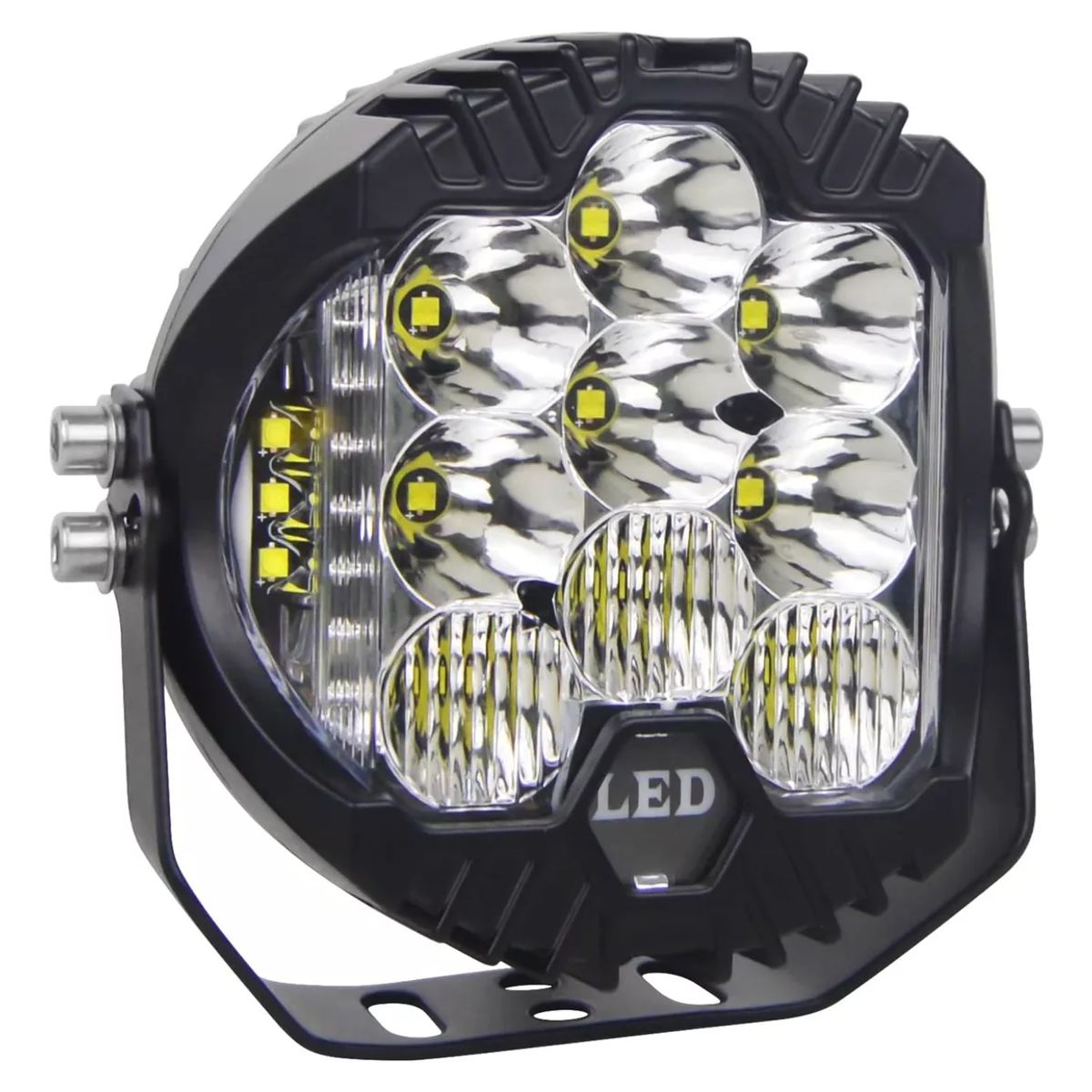 GENERICO - faro Neblinero LED Luz Trabajo Led Neblinera Blanco 4x4