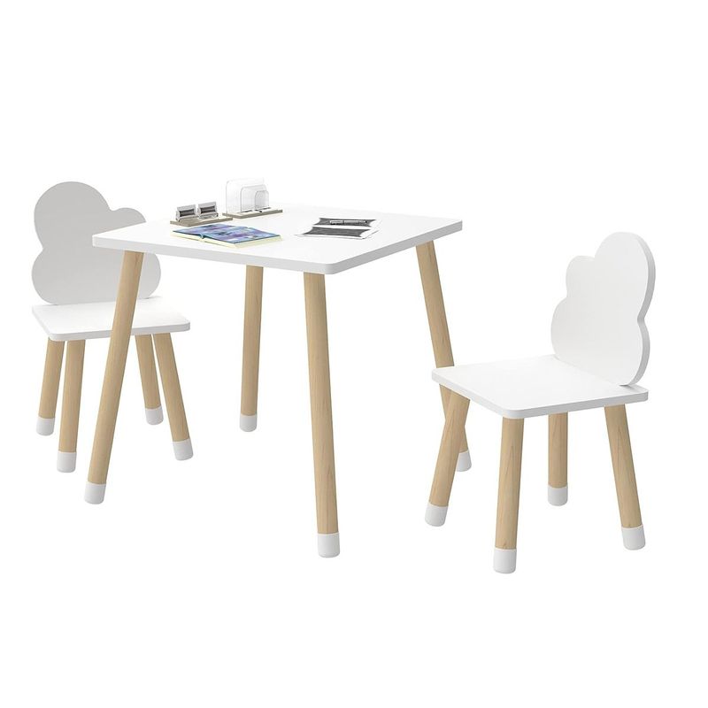 GENERICO - Juego de Mesa y Silla Infantil Sara  DIBA Muebles
