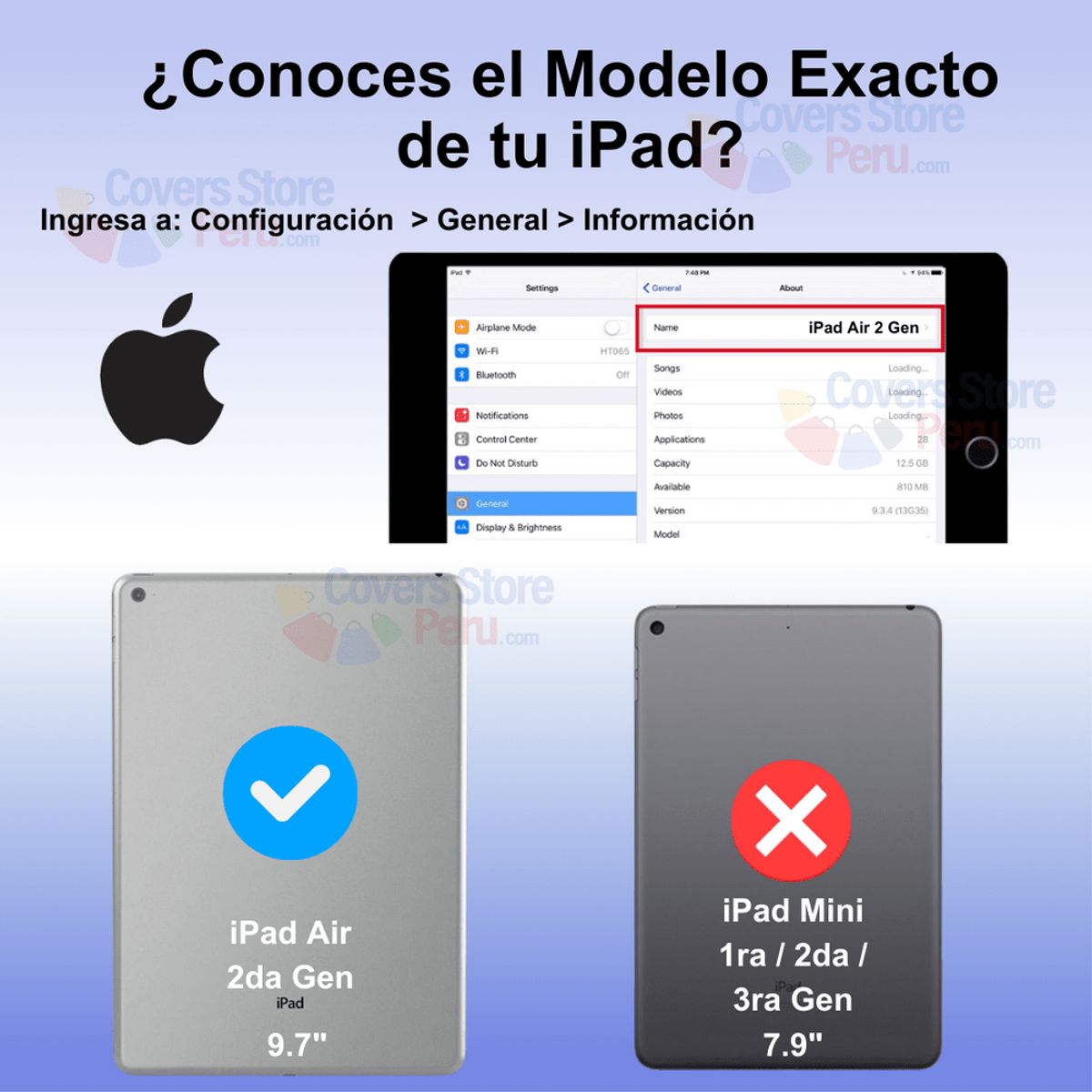 GENERICO - Funda Case para iPad 2da Gen con Portalápiz Transparent Antishock