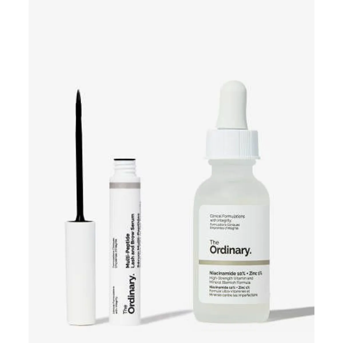 THE ORDINARY - Pack Niacinamida 10 y Multi-Peptide LashBrow Serum - The Ordinary