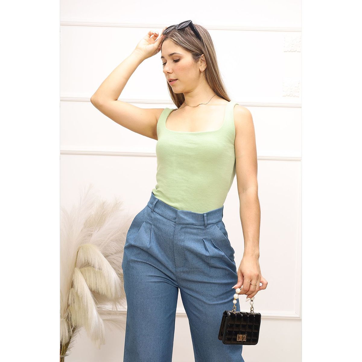 GENERICO - Polo Basico Dhasia Color VerdeEstacion 108