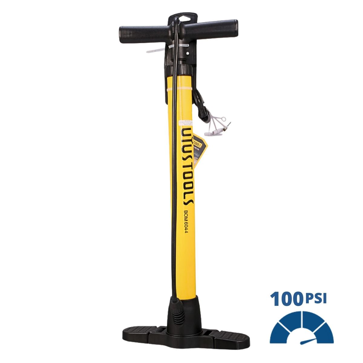 UYUSTOOLS - Inflador para Bicicleta Bomba de Aire  100 PSI, UYUSTOOLS