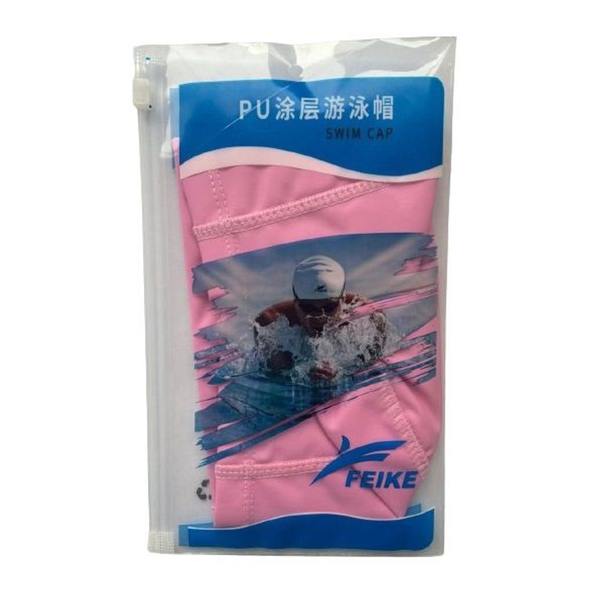 FEIKE - Gorro para Natacion de PU elastico rosado