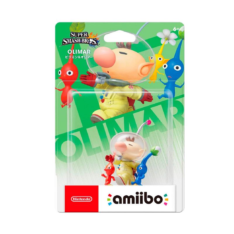NINTENDO - Amiibo Olimar - Colección Super Smash Bros