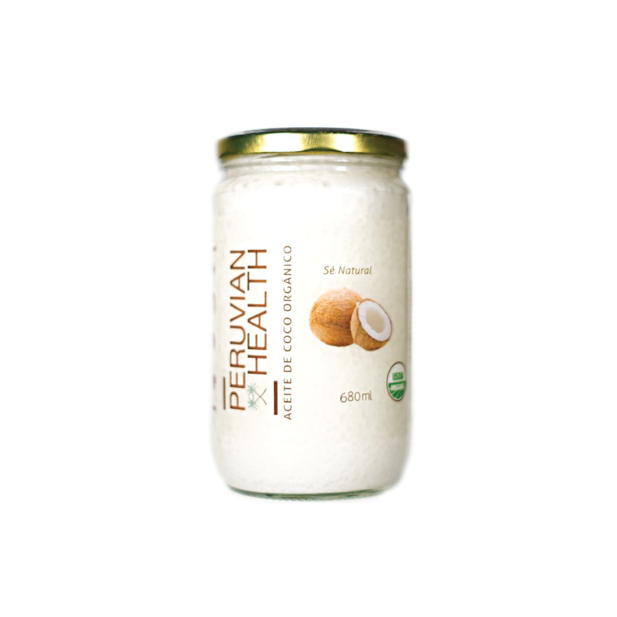PERUVIAN HEALTH - ACEITE DE COCO VIRGEN ORGÁNICO 680ML