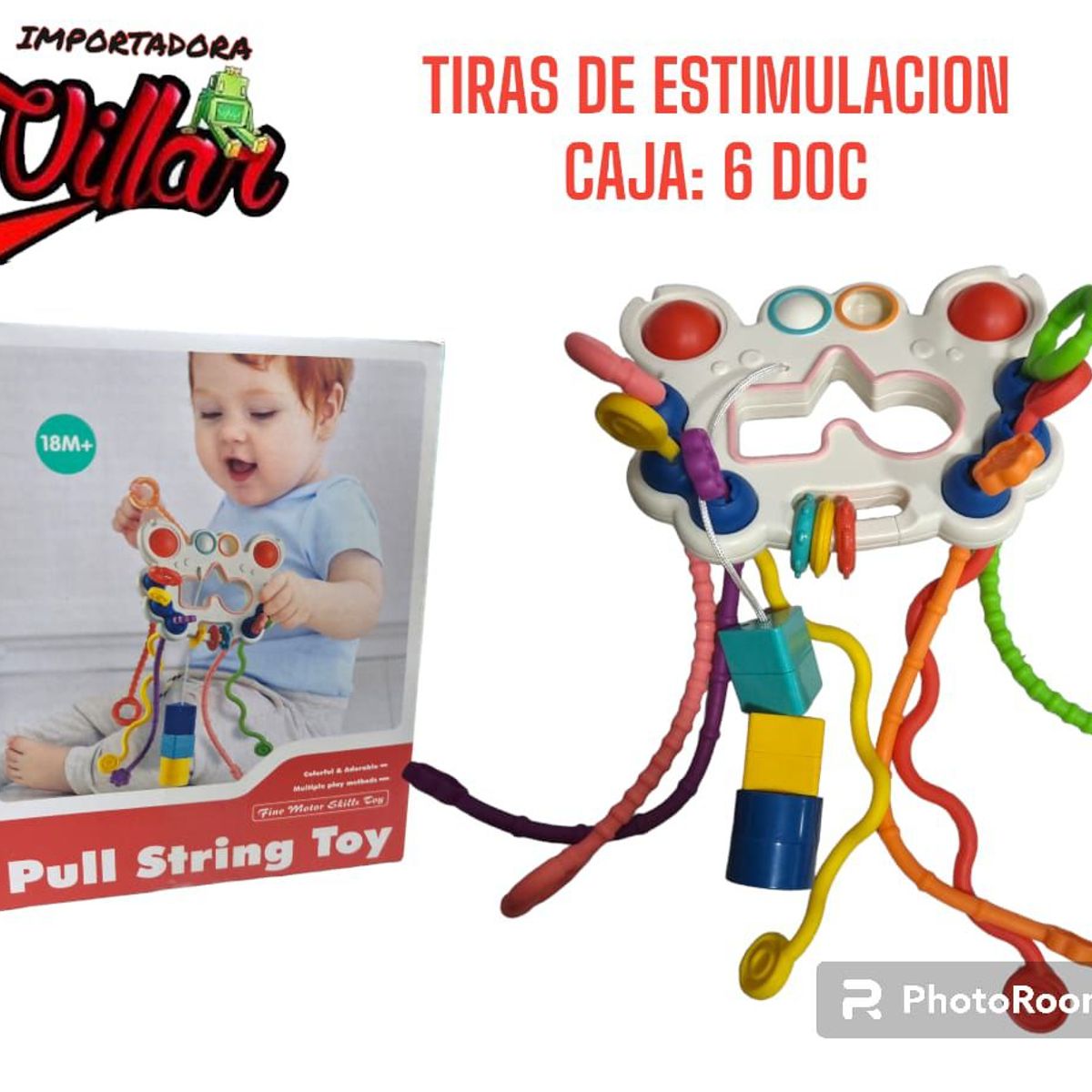 GENERICO - Juguetes Sensoriales Para Bebés Montessori 5 En 1 Multiuso