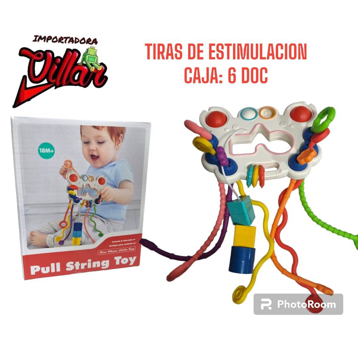 GENERICO - Juguetes Sensoriales Para Bebés Montessori 5 En 1 Multiuso
