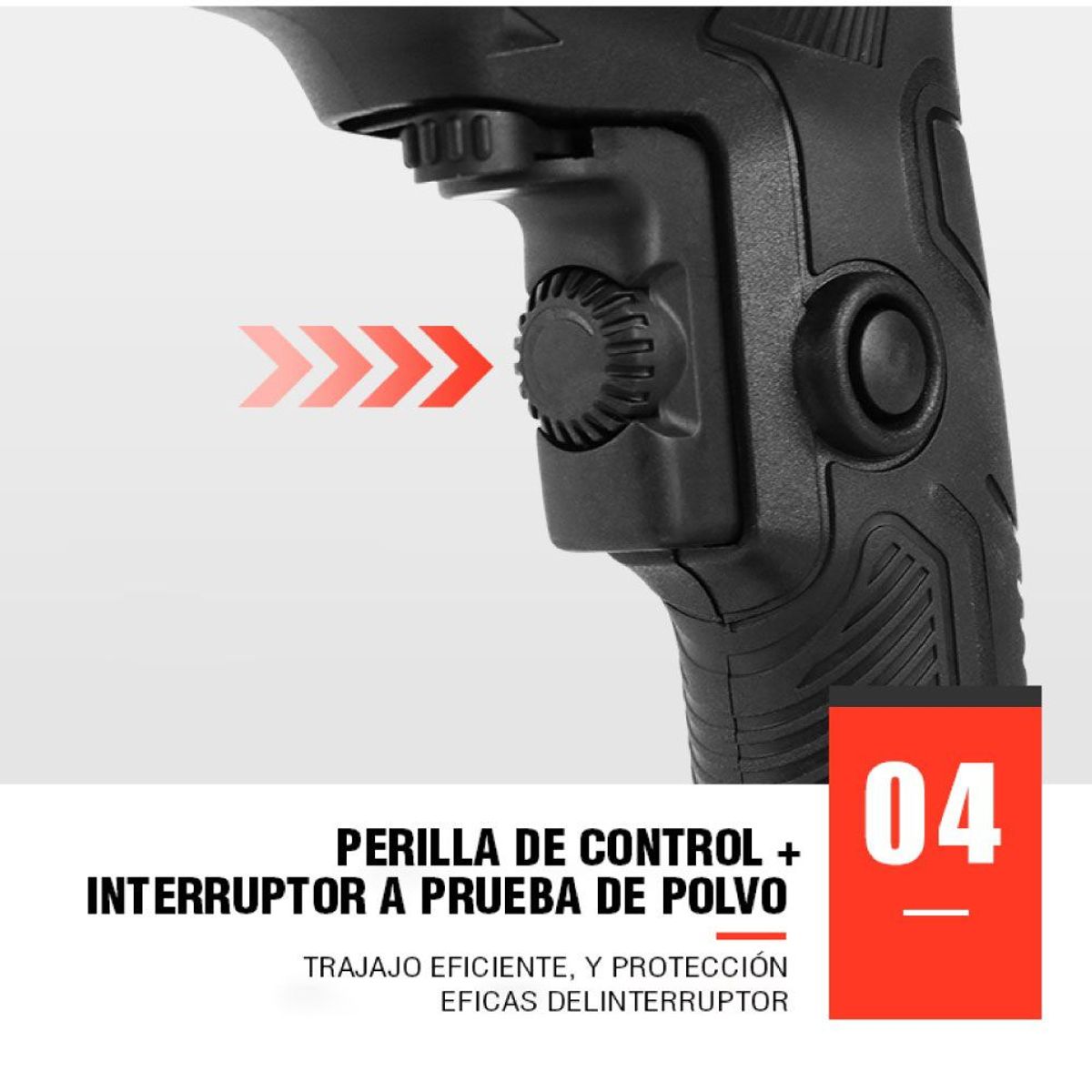 RELANDED - Taladro de Rotación 710W Relanded RR-6110C