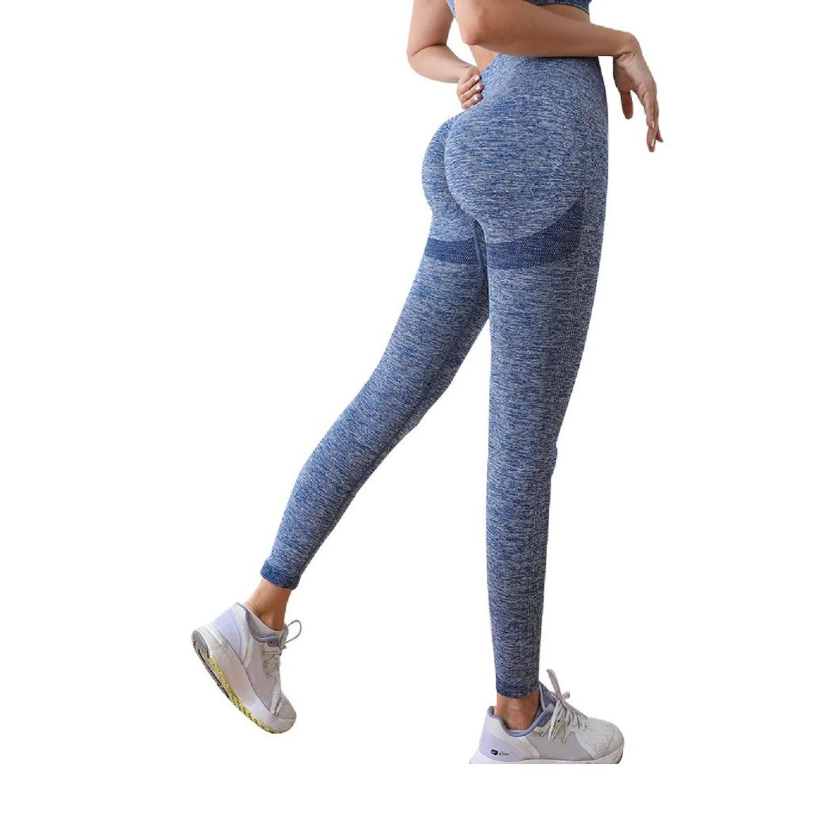 ITELSISTEM - Licra Leggings Saca Pompis Modeladoras Push Up Gluteos Azul
