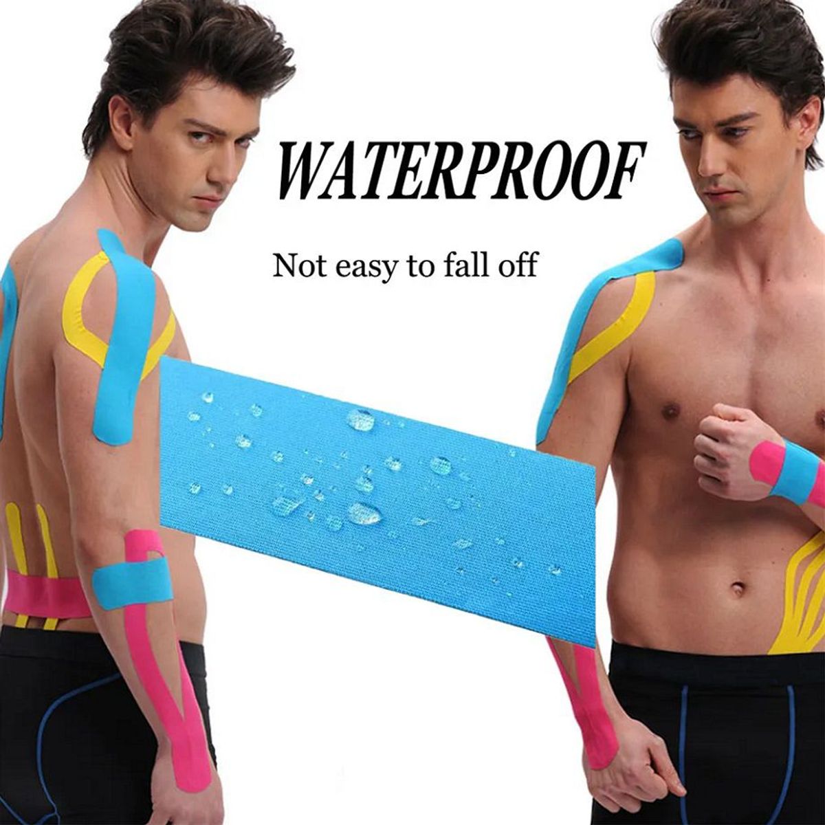 GENERICO - Cinta Kinesiologica 5m X 5cm Soporte para Atleticos