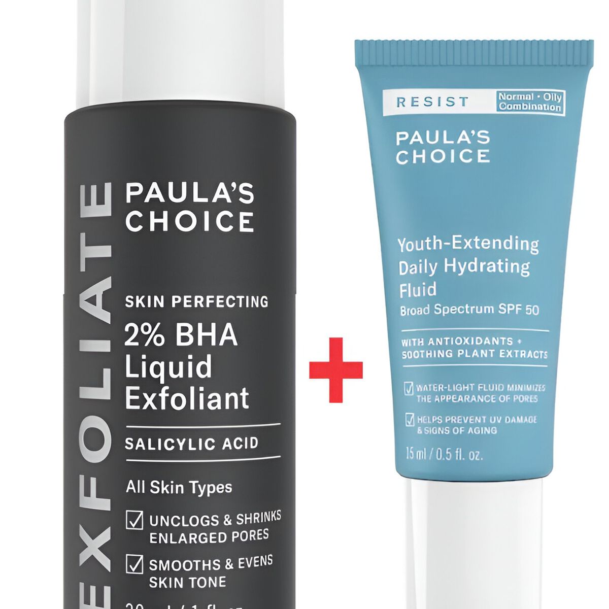 PAULA'S CHOICE - Skin Perfecting 2% BHA Exfoliant 30mL + Protector Solar PAULA S CHOICE