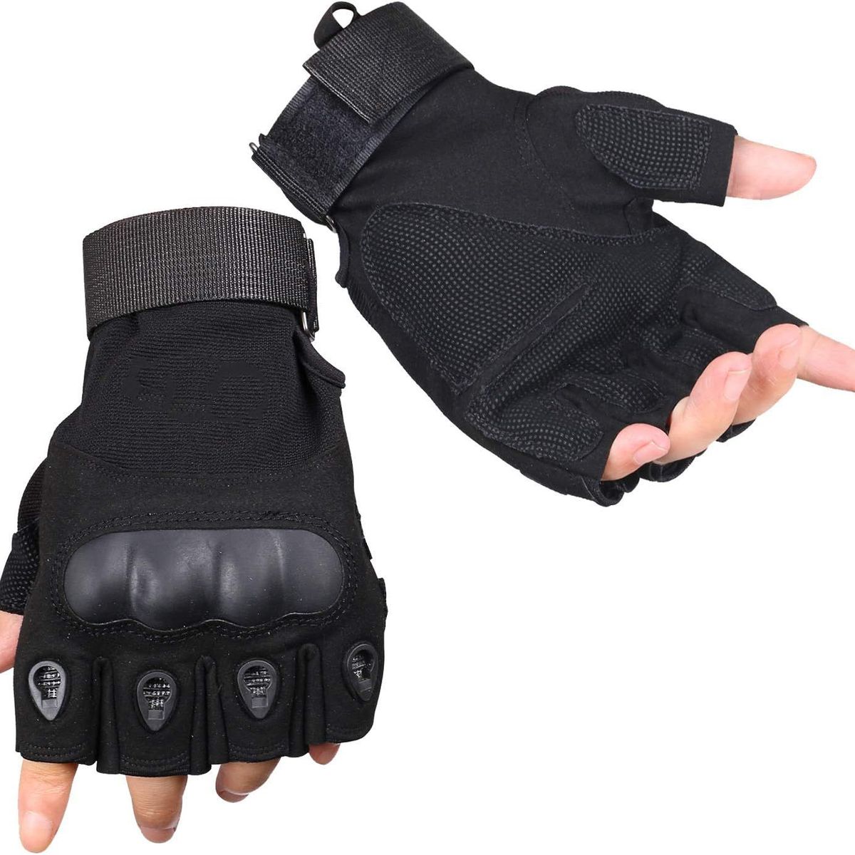 GENERICO - Guantes Mitones tactico con proteccion