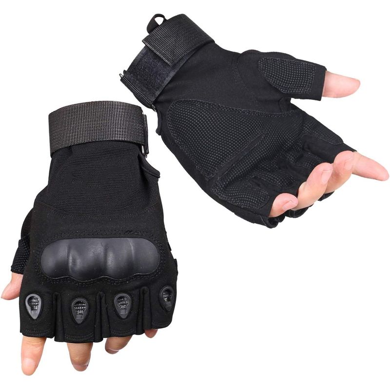 GENERICO - Guantes Mitones tactico con proteccion