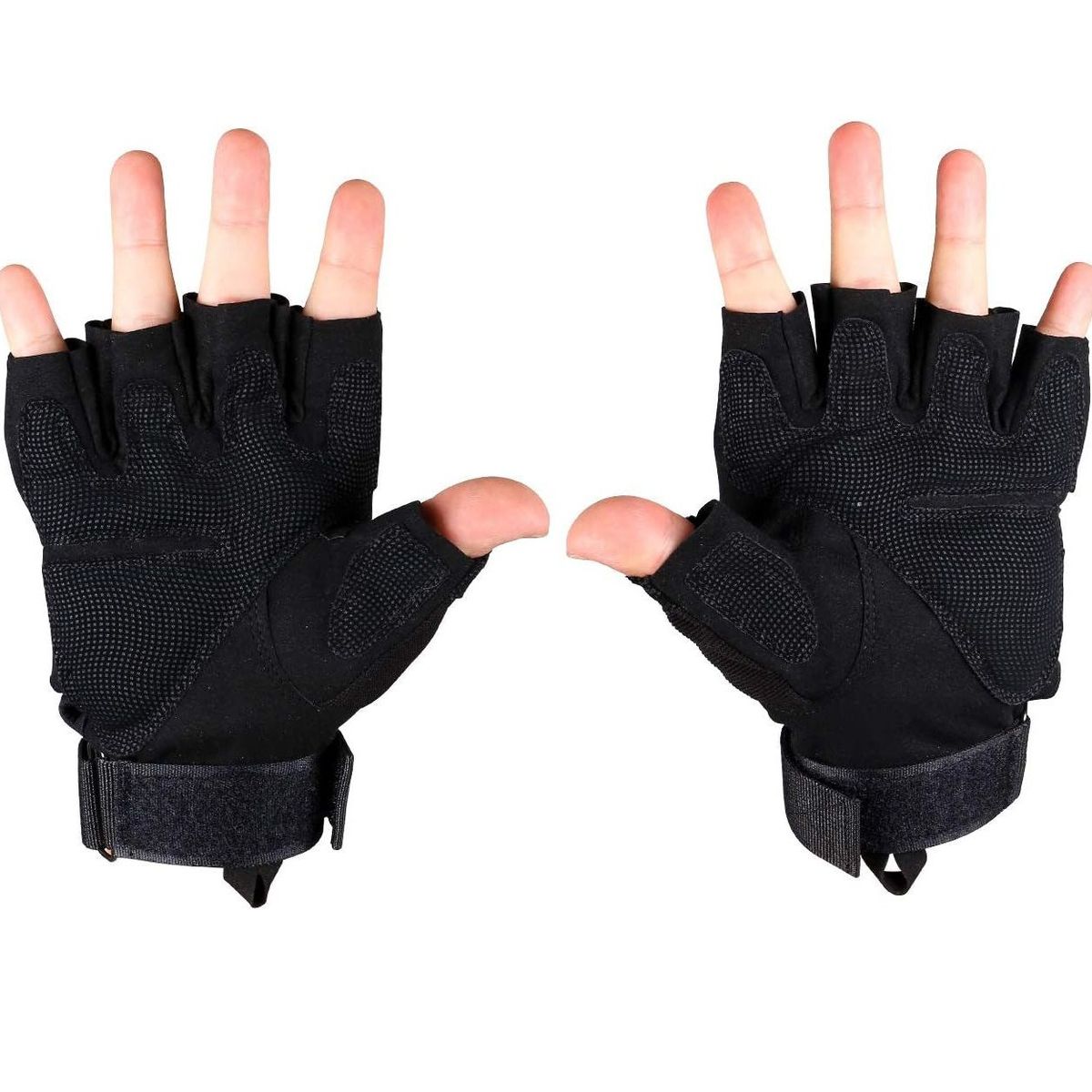 GENERICO - Guantes Mitones tactico con proteccion