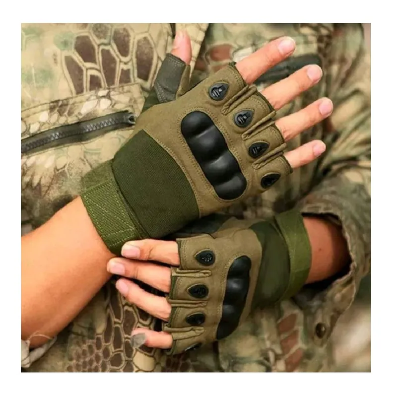 GENERICO - Guantes Mitones tactico con proteccion