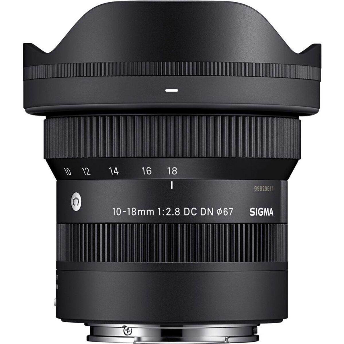SIGMA - Sigma 10-18mm f/2.8 DC DN Contemporánea Lente Para Fuji X - Negro
