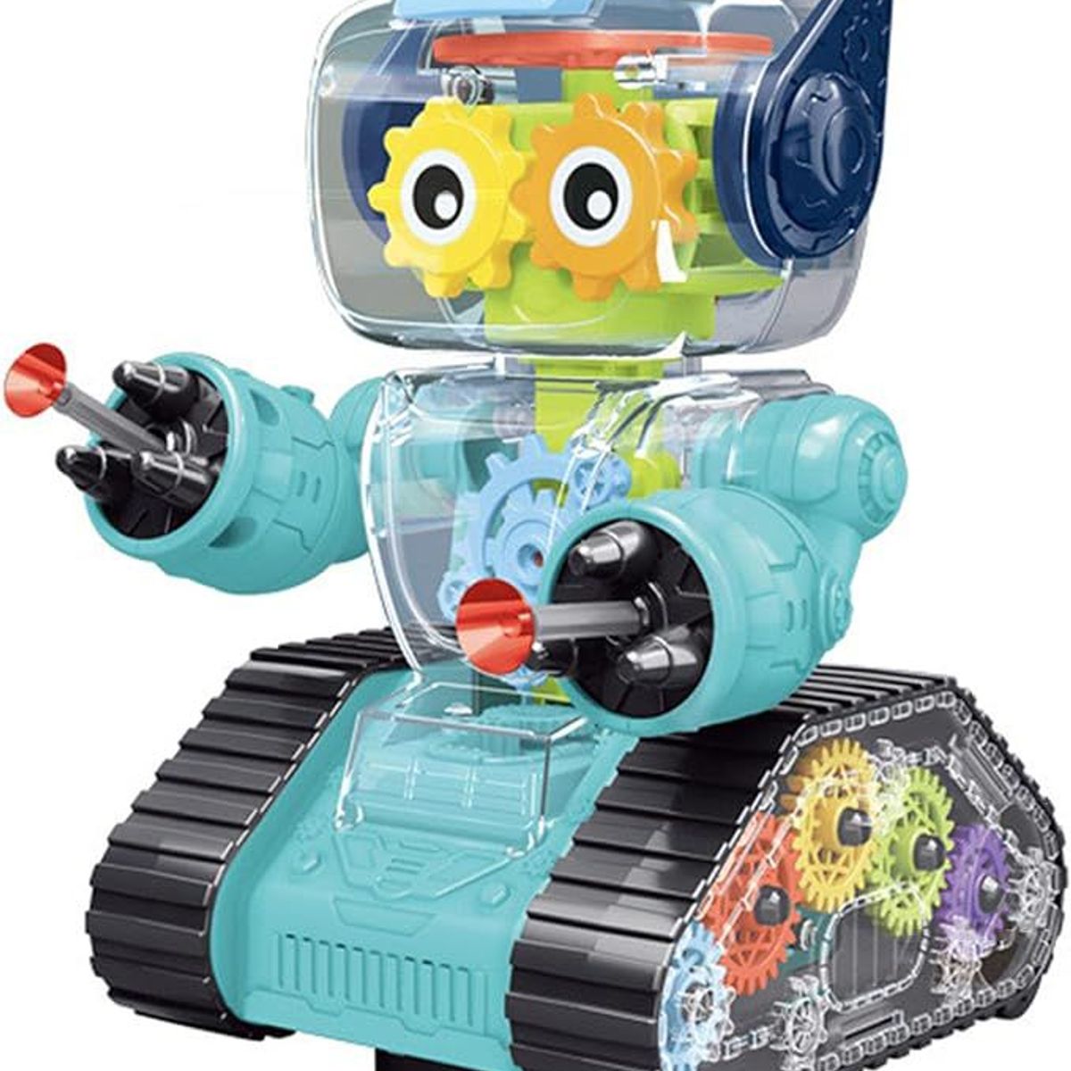 GENERICO - Robot de Engranajes Transparentes para niños