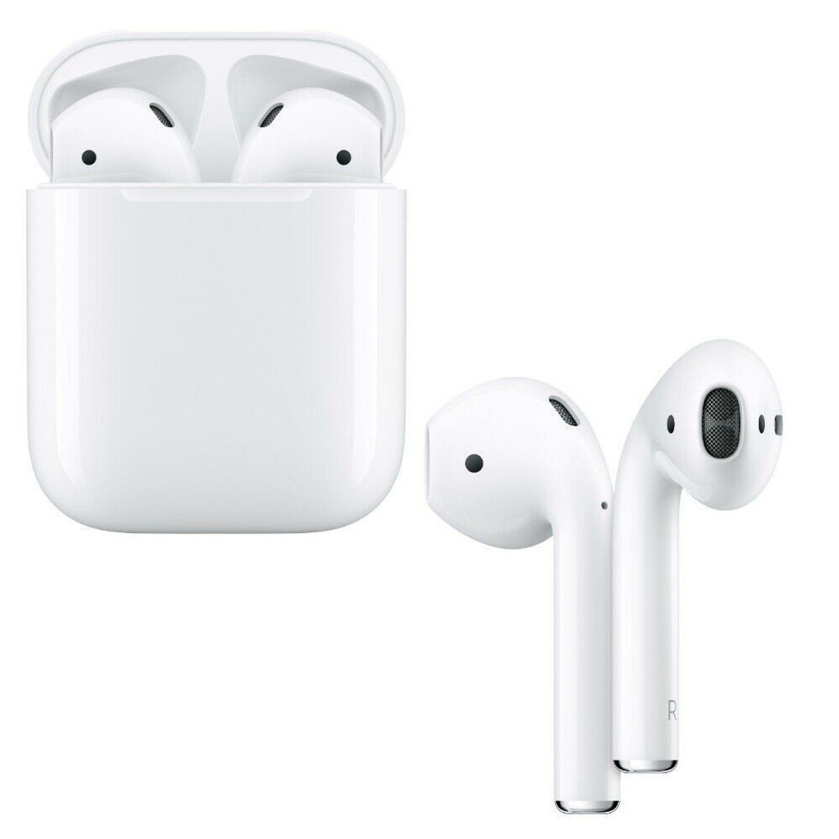 APPLE - Apple - AirPods with Charging Case 2nd generation - White