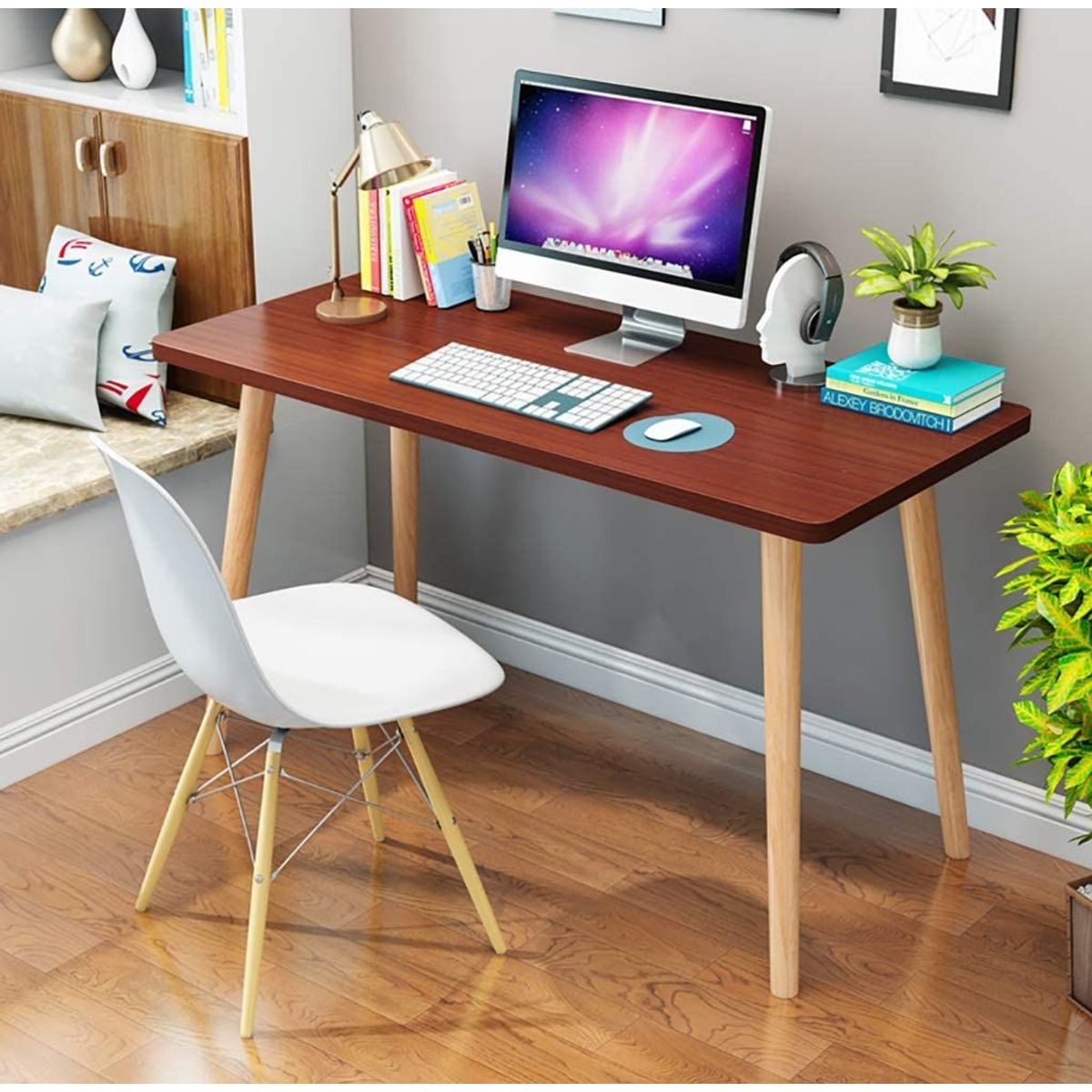 TU MESITA - Escritorio Vintage Práctico Liam Marrrón TU MESITA