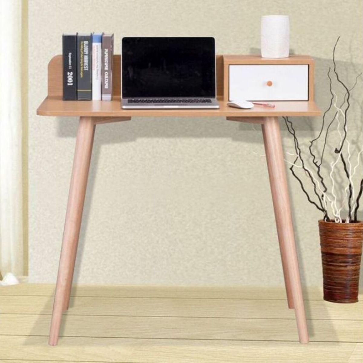 TU MESITA - Escritorio Práctico Ideal para Niños Mia Haya/Blanco TU MESITA