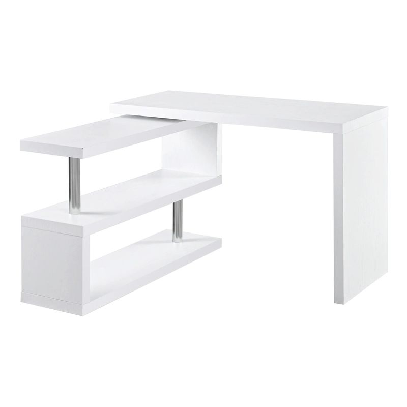 TU MESITA - Escritorio Aosom Blanco 114 cm TU MESITA