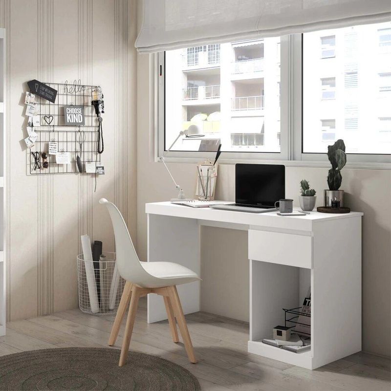 TU MESITA - Escritorio Belagua Blanco 120cm TU MESITA