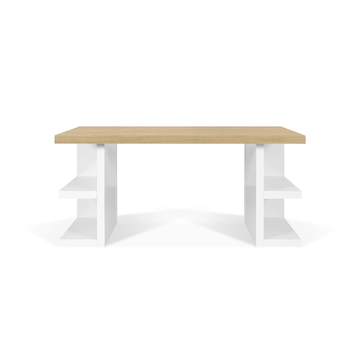 TU MESITA - Escritorio Contemporáneo Privé Marrón 160cm TU MESITA