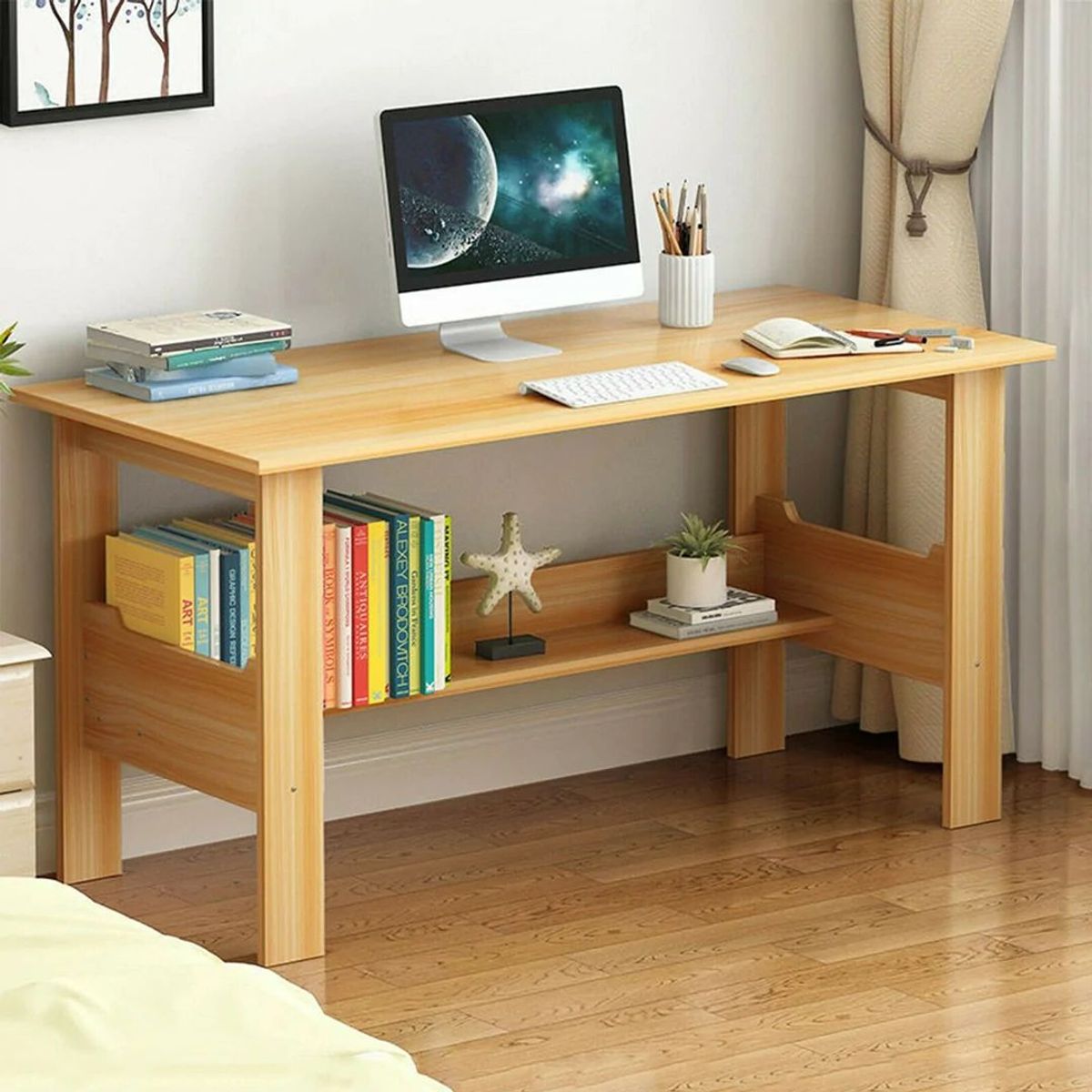 TU MESITA - Escritorio Pavlov Marrón 100cm TU MESITA