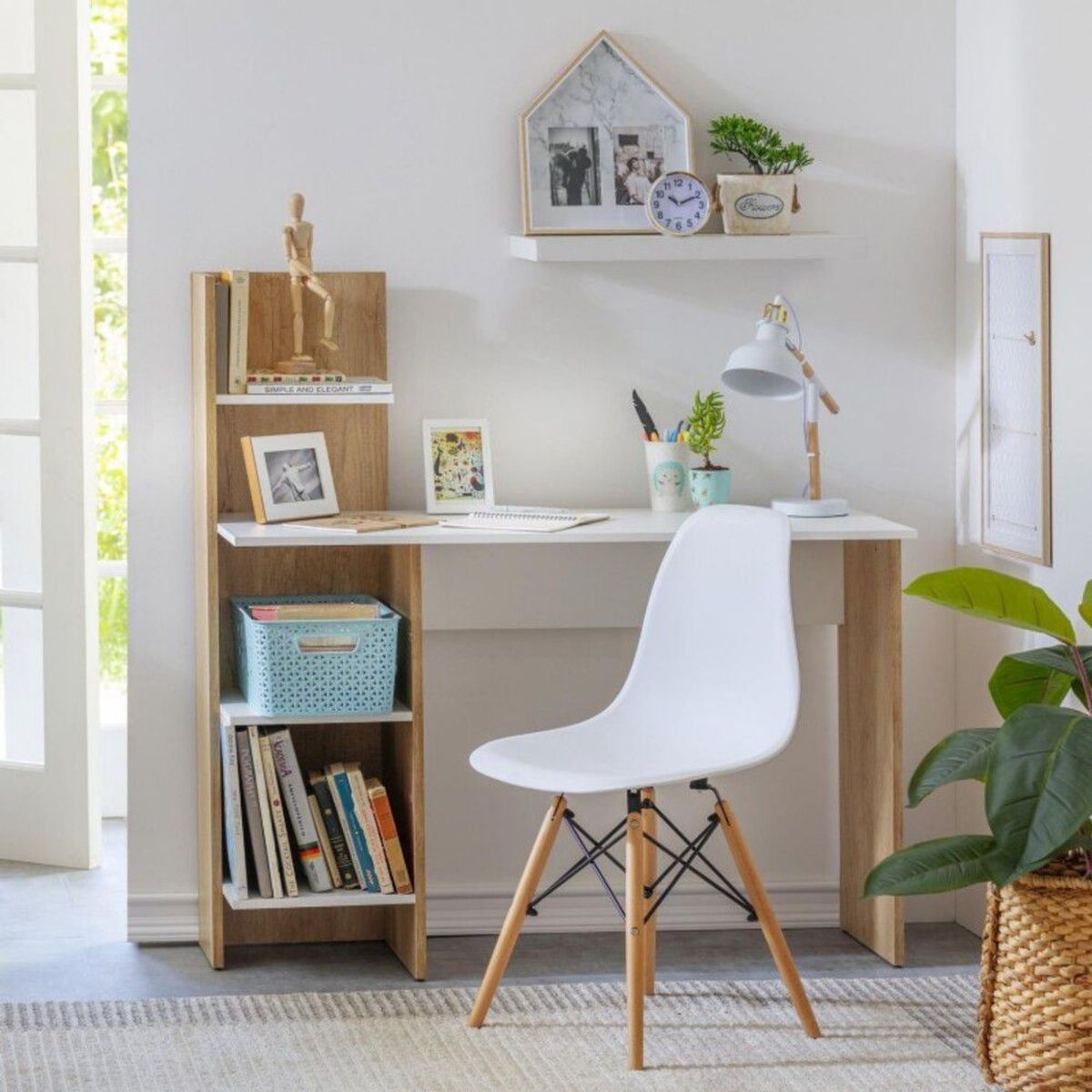 TU MESITA - Escritorio Frankfurt Duna-Blanco 120cm TU MESITA