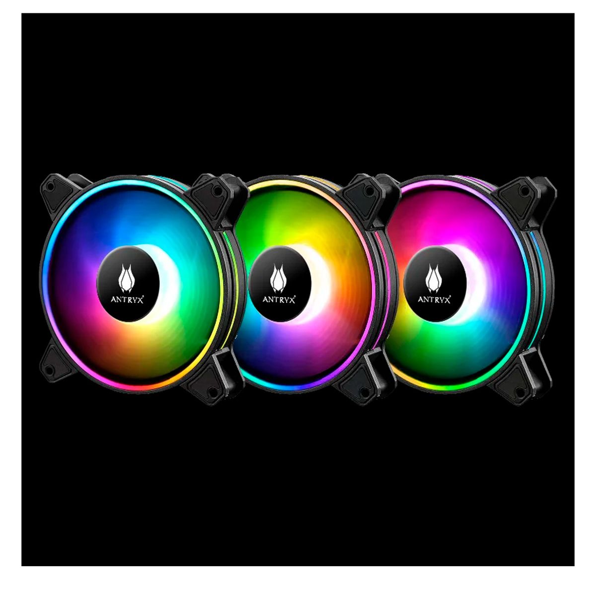 ANTRYX - COOLER PARA CASE ANTRYX CHROME STORM DF310 NEGRO P/N: AFC-CSDF310