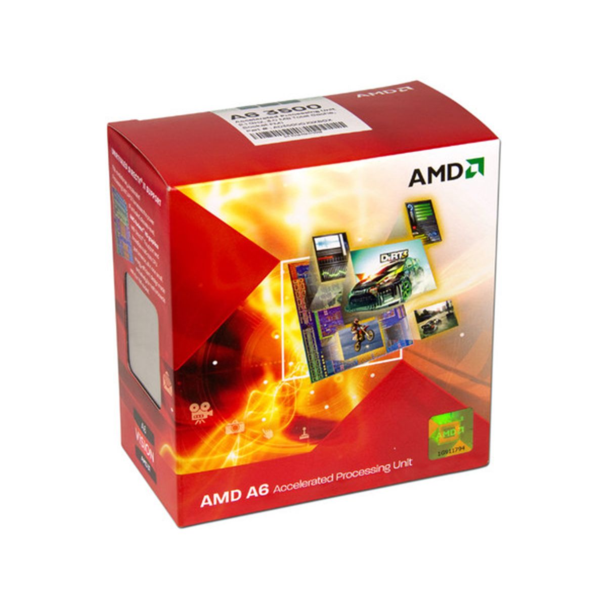 AMD - PROCESADOR AMD A6 3500 2.1 GHZ SOCKET FM1 P/N: AD35000JGXBOX
