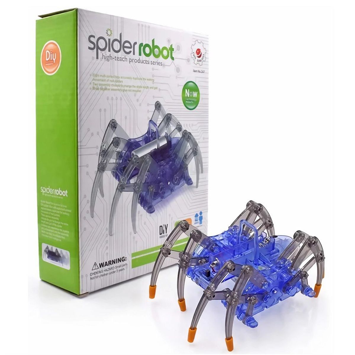 GENERICO - Kit De Robot Armable Eléctrico Modelo Spider