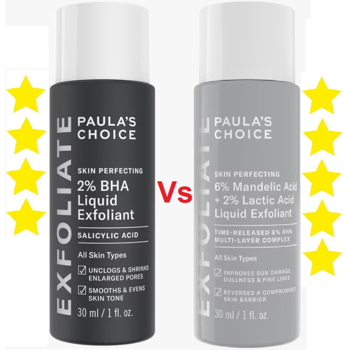PAULA'S CHOICE - Paulas Choice Duo 30mL 2% BHA Liquid Exfoliant 2% Salicylic Acid Facial Exfoliating