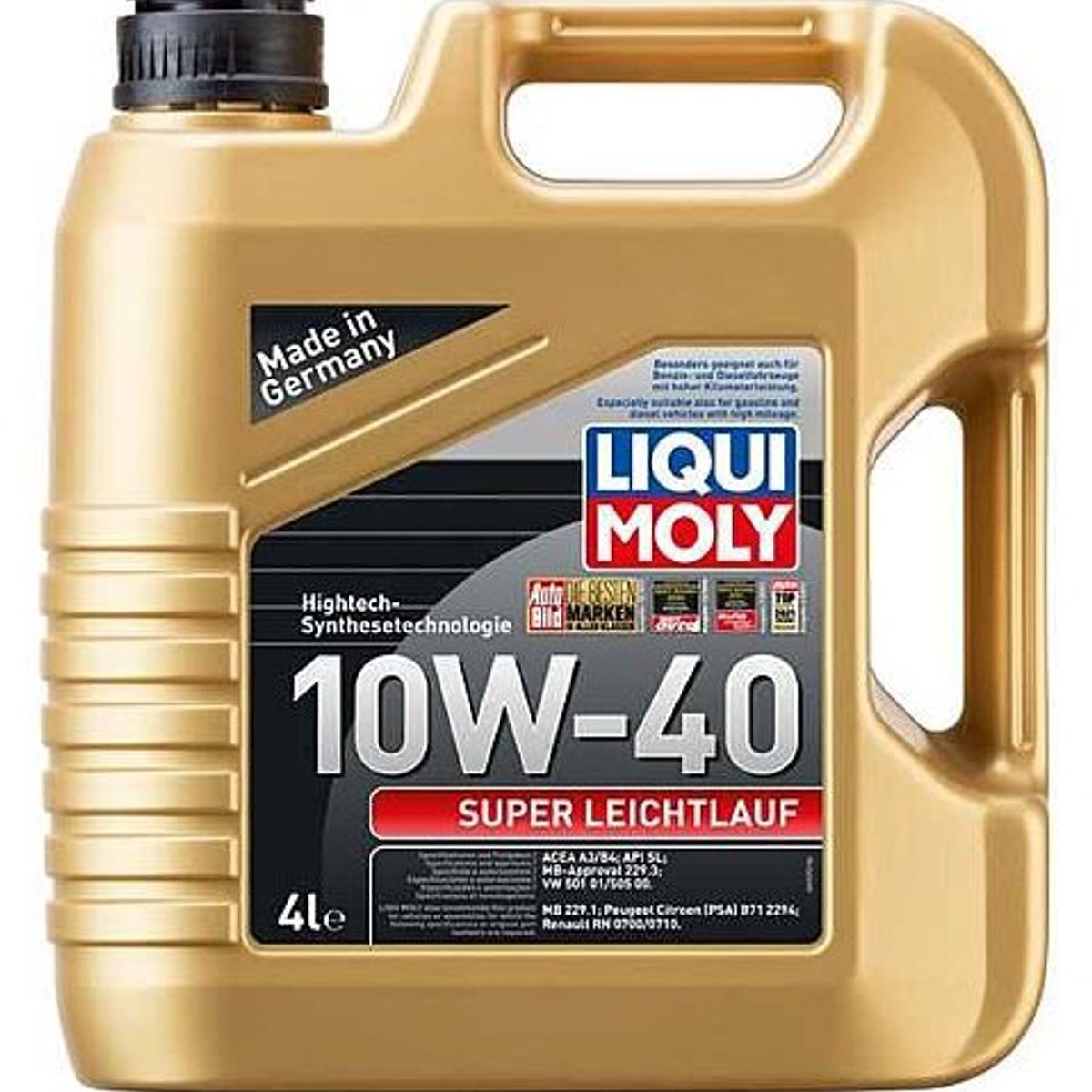 LIQUI MOLY - LIQUI MOLY LEICHTLAUF 10W-40 4L