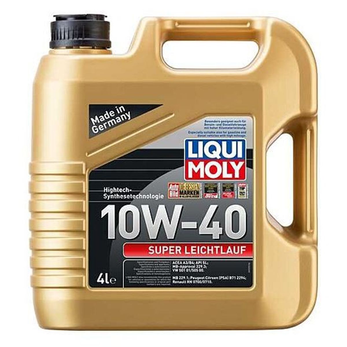 LIQUI MOLY - LIQUI MOLY LEICHTLAUF 10W-40 4L